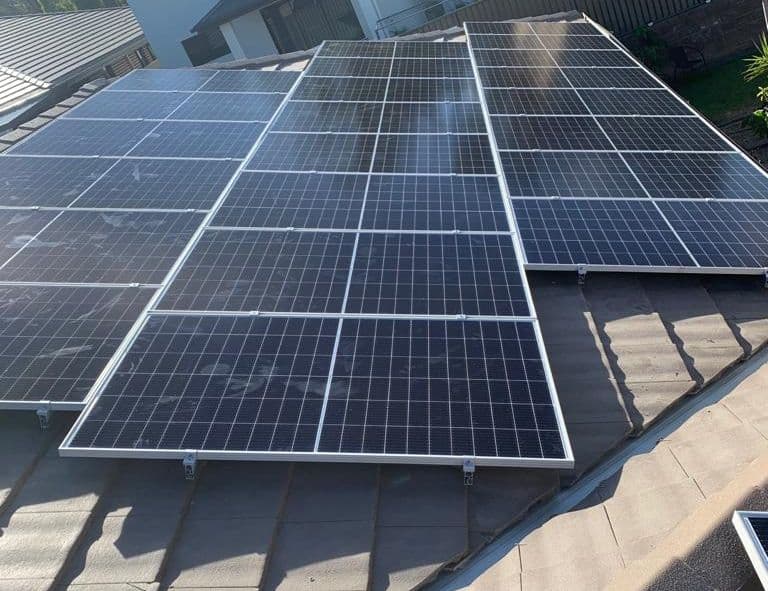 Solar installation for Dalton Tolentino Sandico